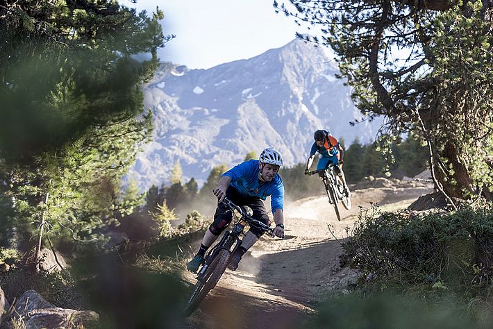 Mountainbiken im Ötztal