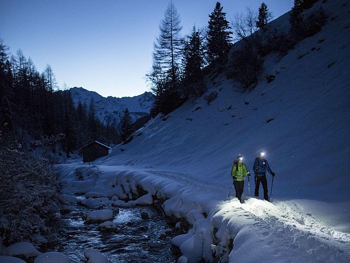 Schneeschuhwandern in Niederthai