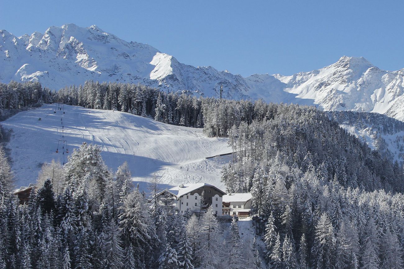 Skigebiet Niederthai im Ötztal
