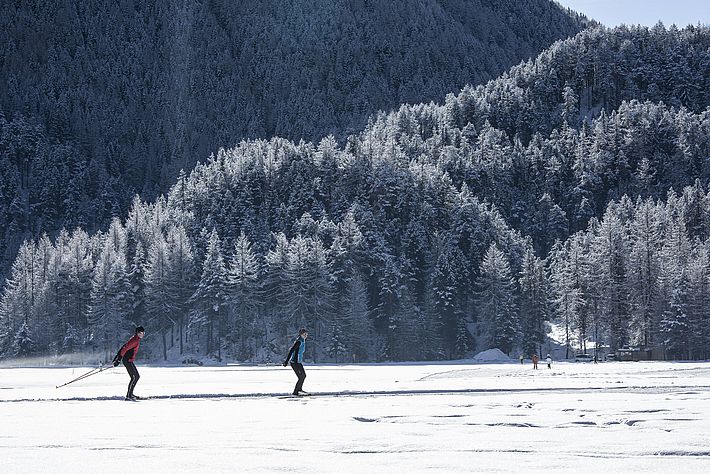 Langlauen in Niederthai im Ötztal