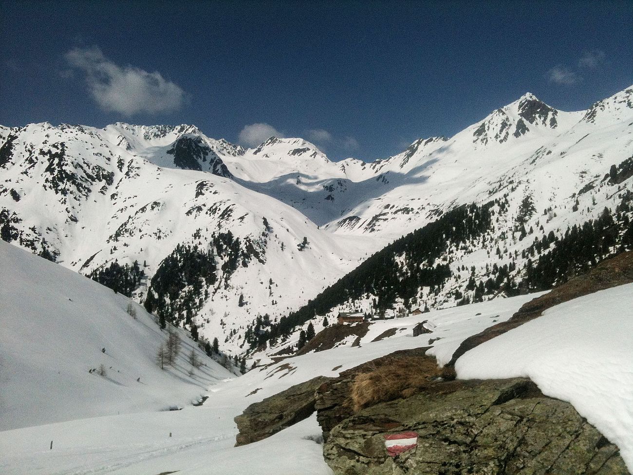 Skitour Breiter Grieskogel via Schweinfurterhütte