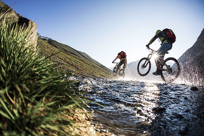 Mountainbiken im Ötztal