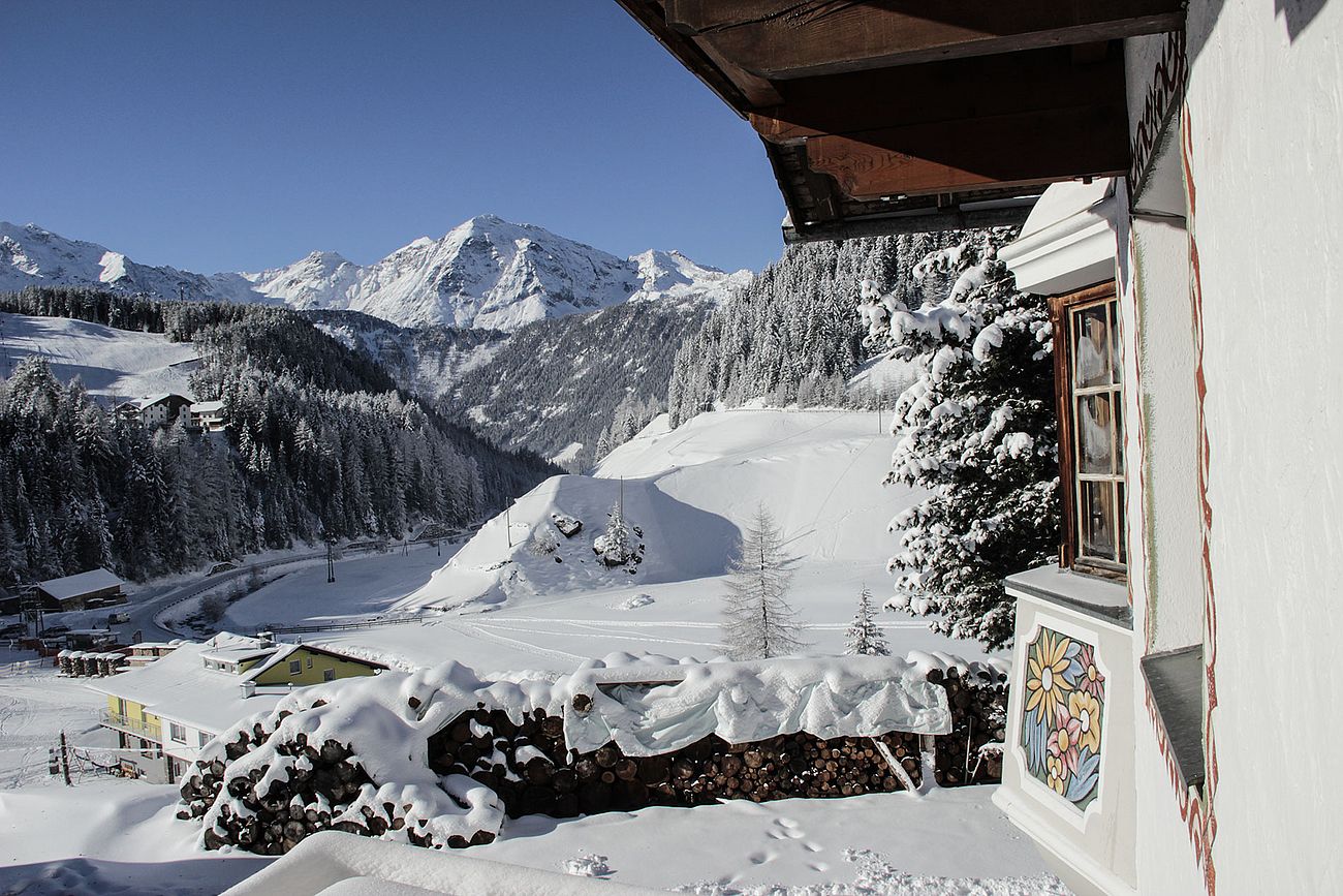 Skifahren direkt ab dem Haus Christian in Niederthai