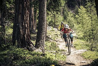 Mountainbiken im Ötztal