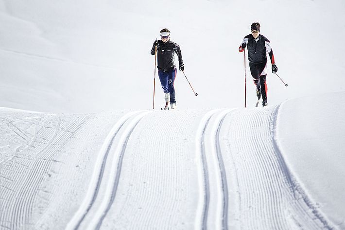 Langlauen in Niederthai im Ötztal