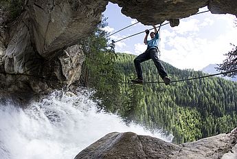 Stuibenfall Klettersteig Umhausen Ötztal